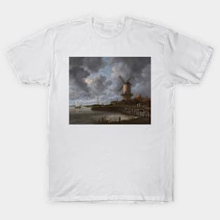 Windmill of Wijk bij Duurstede by Jacob van Ruisdael T-Shirt